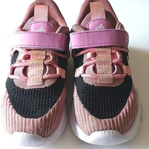 GIRL'S Multi-Colored Velcro Closure Sneakers Size 36